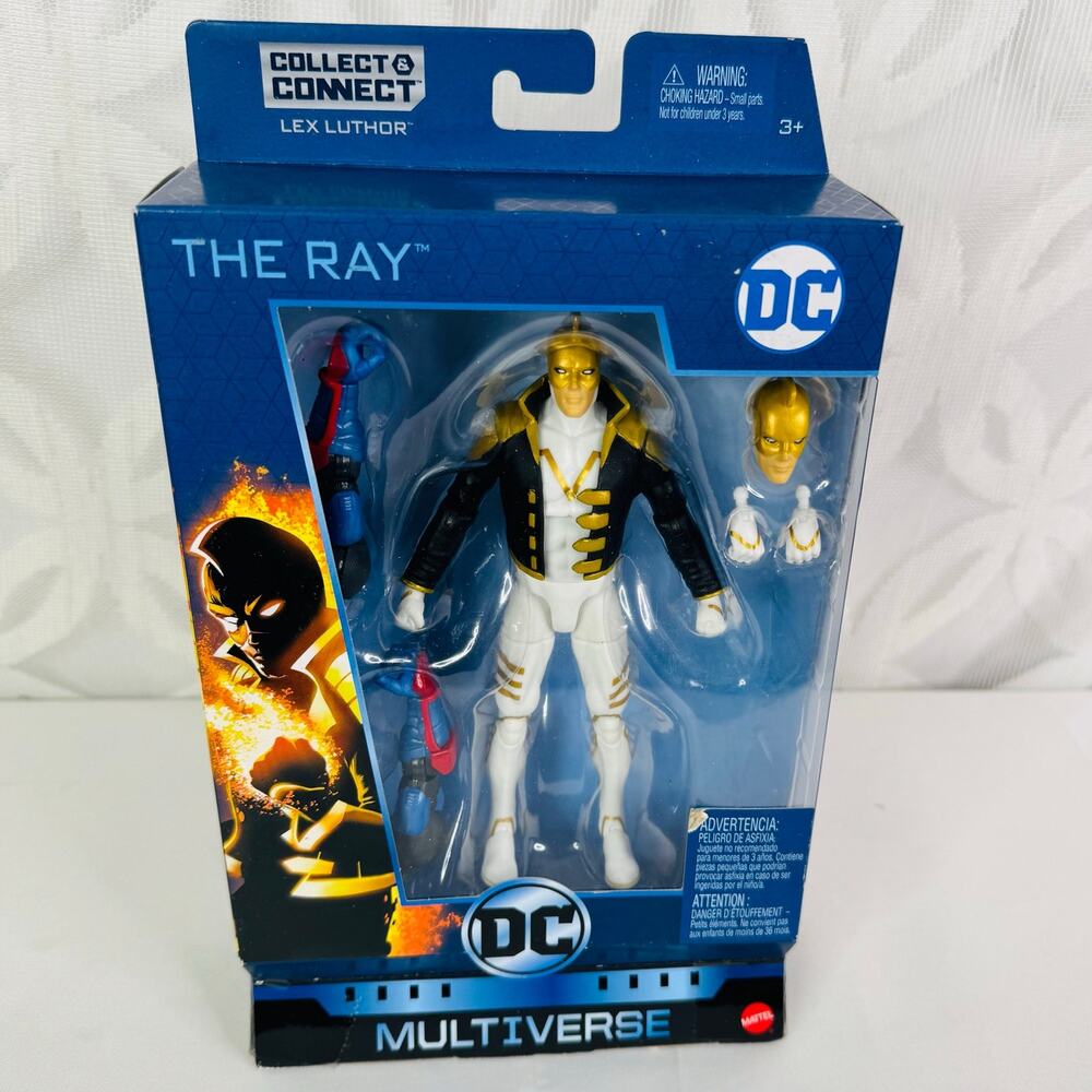 DC Comics Multiverse Rebirth‎ The Ray Action Figure Mattel W/lex Luther BAF